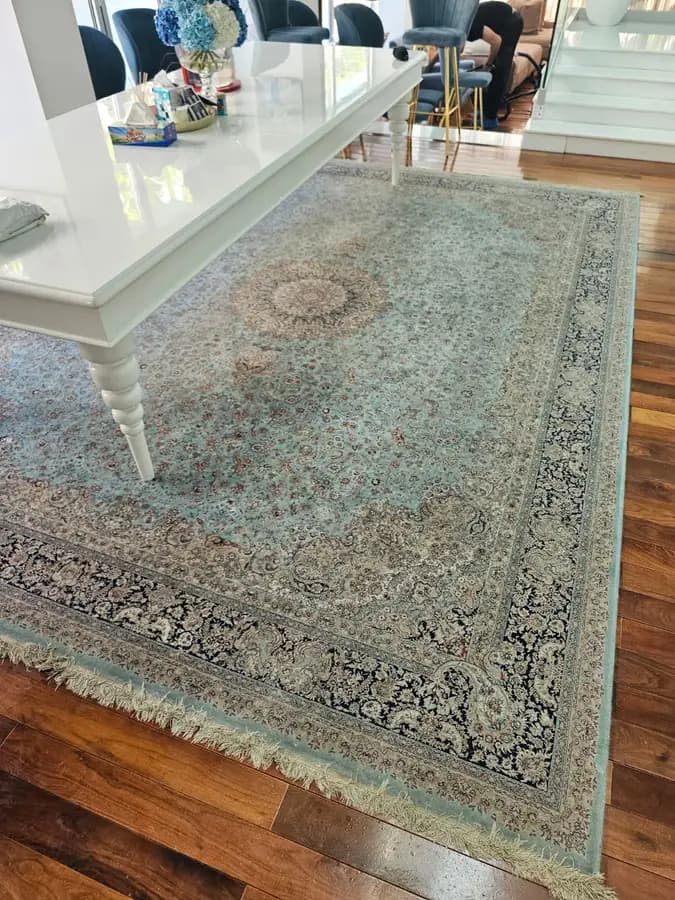 Persian-style rug cleaned by ARA Clean Malta